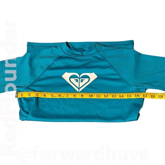 Roxy Women's Whole Hearted Rashguard Short Sleeve 50+ UV Protection Size 10 - Picture 11 of 13